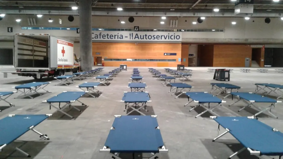 Empack 2016 trade fair exhibition hall